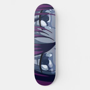 Skateboard Planche De Patinage Triste Anime Eyes