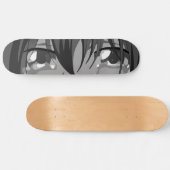 Skateboard Planche De Patinage Triste Anime Eyes (Horz)