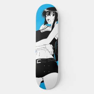 Skateboard Planche de planche à roulettes Angry Anime