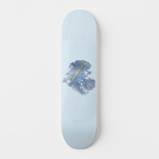 Skateboard planche de requin (Recto)