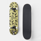 Skateboard Planche de skate à motif Podenco (Recto)