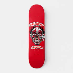 Skateboard Planche de skate-forme de clown inimitable
