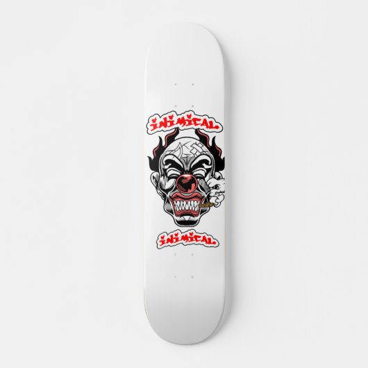 Skateboard Planche de skate-forme de clown inimitable (Devant)