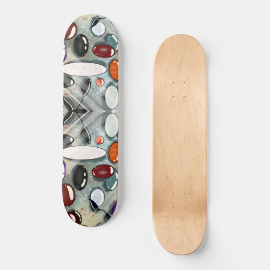 Skateboard Planche de skate-forme Gemstone Vibes (Recto)