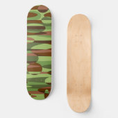 Skateboard Planche de skate-forme verte et Brown (Recto)