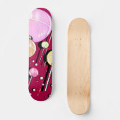Skateboard Planche De Skate Lollipops Cosmique (Recto)