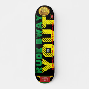 SKATEBOARD PLANCHE DE SKATE RUDE BWAY YOUT JMT 7 3/4"