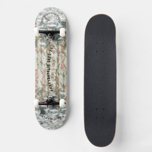 Skateboard Planche de skateboard, accessoires / design mmetro (Recto)