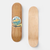 Skateboard Planche de surf de la Californie (Recto)