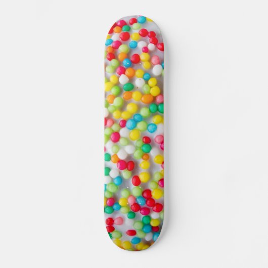 Skateboard Planche multicolore, Rouge, Fille, Jaune, Arc en c (Recto)