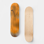 Skateboard Planche orange (Recto)