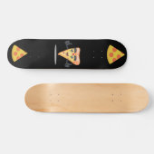 SKATEBOARD PLANCHER DE SKATEBOARDS NOIR PIZZA (Horz)