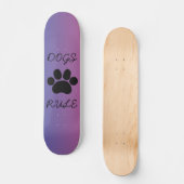 SKATEBOARD PLANCHER DES CHIENS (Recto)