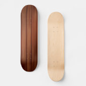 Skateboard Plancher en bois (Recto)