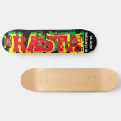 SKATEBOARD PLANCHER RASTA FLO (Horz)