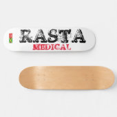 SKATEBOARD PLANCHERS MÉDICALES RASTA (Horz)