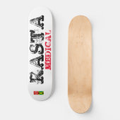 SKATEBOARD PLANCHERS MÉDICALES RASTA (Recto)