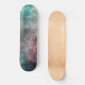 Skateboard Planches turquoise et rose (Recto)