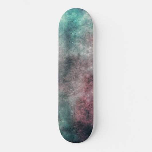 Skateboard Planches turquoise et rose (Recto)