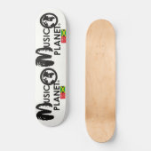 SKATEBOARD PLANÈTE MUSICALE (Recto)