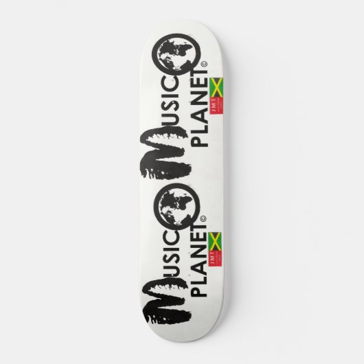 SKATEBOARD PLANÈTE MUSICALE (Recto)