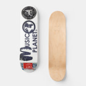 SKATEBOARD PLANÈTE MUSICALE (Recto)