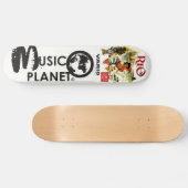 SKATEBOARD PLANÈTE MUSICALE (Horz)