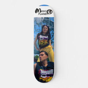 Skateboard PLANÈTE MUSICALE / Patinage d'essai