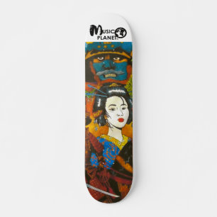 Skateboard PLANÈTE MUSICALE Skateboard, pont de 7 ¾ po