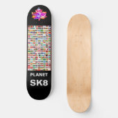 SKATEBOARD PLANÈTE SK8 (Recto)