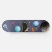 Skateboard Planètes du système solaire (Horz)