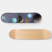 Skateboard Planètes du système solaire (Horz)