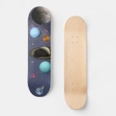Skateboard Planètes du système solaire (Recto)
