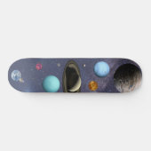Skateboard Planètes du système solaire (Horz)