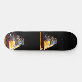 Skateboard Planètes intégrées (Horz)