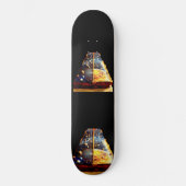 Skateboard Planètes intégrées (Recto)