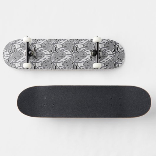 Skateboard Plaque en argent (Horz)