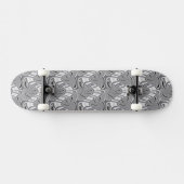 Skateboard Plaque en argent (Horz)