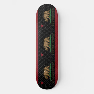 Skateboard Plat de diamant noir de République de la