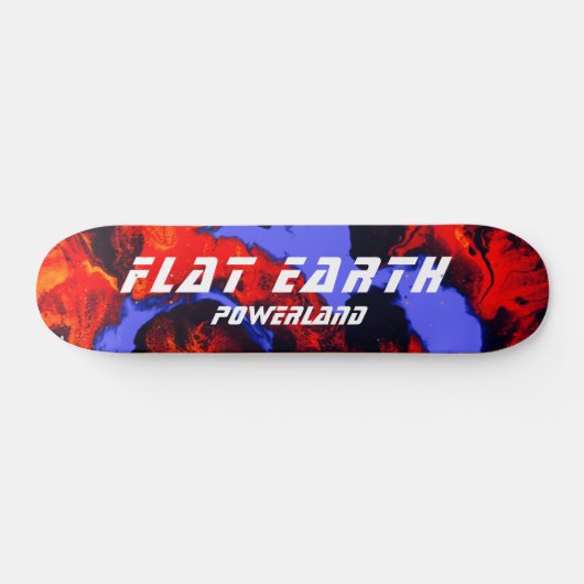 SKATEBOARD PLAT EARTH POWERLAND SKATE DECK (Horz)
