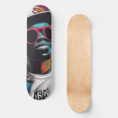 Skateboard Plataforma de skate - Street graffiti art Hip Hop  (Recto)