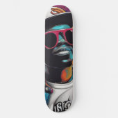 Skateboard Plataforma de skate - Street graffiti art Hip Hop  (Recto)