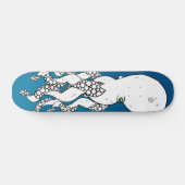 Skateboard Plate-forme (bleue) de planche à roulettes de (Horz)