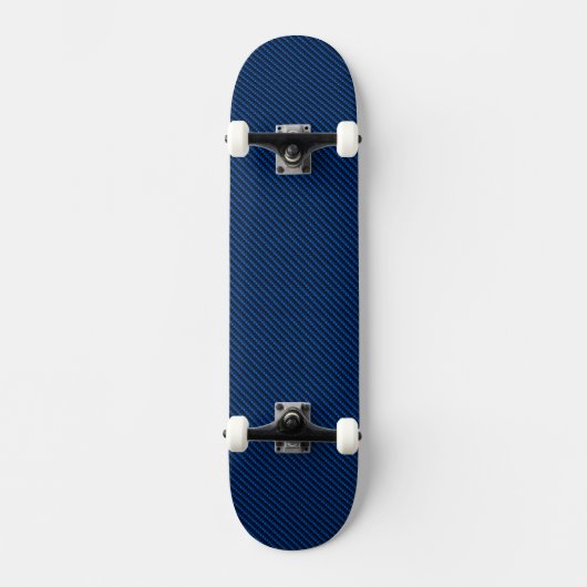 Skateboard Plate-forme bleue de planche à roulettes de fibre (Recto)
