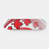 Skateboard Plate-forme canadienne de feuille d'érable (Horz)