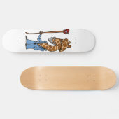 Skateboard Plate-forme cosmique de patin de girafe (Horz)