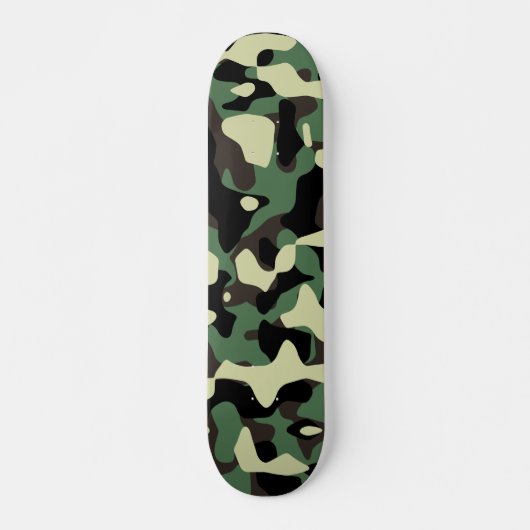 Skateboard Plate-forme de Camo 2 de région boisée (Devant)