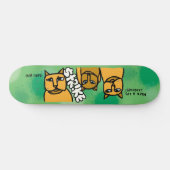 Skateboard Plate-forme de "chats" de grève (Horz)