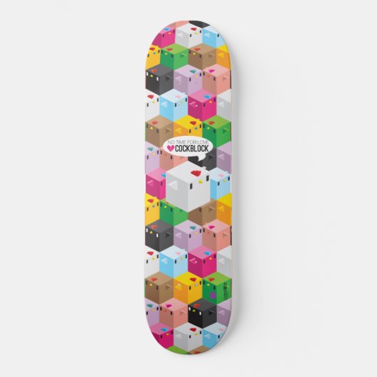 Skateboard Plate-forme de Cockblock (Recto)