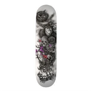 Skateboard Plate-forme de crâne de MIA de DOA